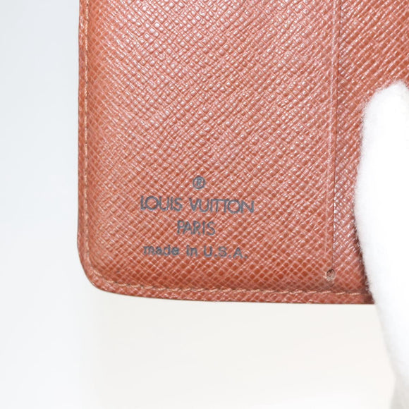 LOUIS VUITTON Monogram Compact Zip Wallet M61667 LV Auth 117264