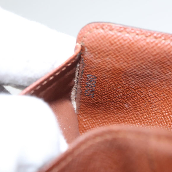 LOUIS VUITTON Monogram Compact Zip Wallet M61667 LV Auth 117264