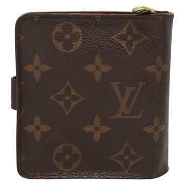 LOUIS VUITTON Monogram Compact Zip Wallet M61667 LV Auth 117264 - 0