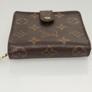 LOUIS VUITTON Monogram Compact Zip Wallet M61667 LV Auth 117264-4