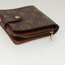 LOUIS VUITTON Monogram Compact Zip Wallet M61667 LV Auth 117264-5