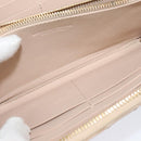 BOTTEGA VENETA INTRECCIATO Wallet Leather Pink Beige Auth 117268-21