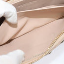 BOTTEGA VENETA INTRECCIATO Wallet Leather Pink Beige Auth 117268-22