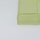 BOTTEGA VENETA INTRECCIATO Wallet Leather LIme Green Auth 117269AM-16
