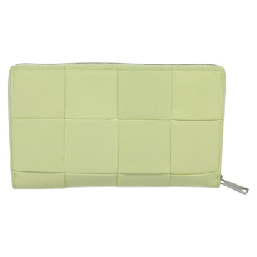 BOTTEGA VENETA INTRECCIATO Wallet Leather LIme Green Auth 117269AM - 0