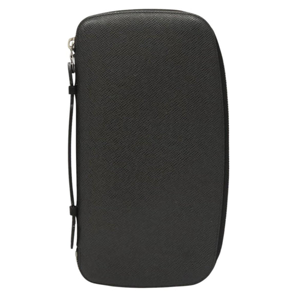 LOUIS VUITTON Taiga Organizer Atoll Travel Case Ardoise M30652 LV Auth 117271