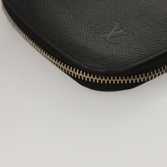 LOUIS VUITTON Taiga Organizer Atoll Travel Case Ardoise M30652 LV Auth 117271