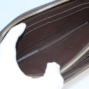LOUIS VUITTON Damier Ebene Zippy Wallet Long Wallet N41661 LV Auth 117272-8
