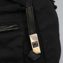 GUCCI Backpack Nylon Black Auth 117288-22