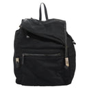 GUCCI Backpack Nylon Black Auth 117288-13
