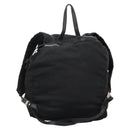 GUCCI Backpack Nylon Black Auth 117288-2