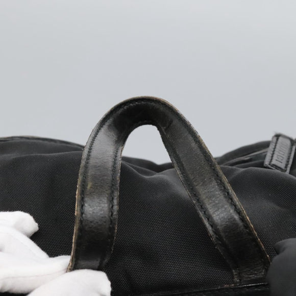 GUCCI Backpack Nylon Black Auth 117288