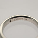 TIFFANY&Co. 1P Diamond Ring Platinum PT950 #7.5(JP Size) Auth 117298AM-8