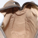 GUCCI GG Supreme Web Sherry Line Bag PVC Beige Red 119 02 004 Auth 117304-21