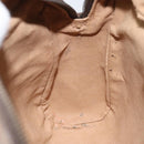 GUCCI GG Supreme Web Sherry Line Bag PVC Beige Red 119 02 004 Auth 117304-22