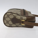 GUCCI GG Supreme Web Sherry Line Bag PVC Beige Red 119 02 004 Auth 117304-3