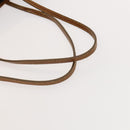 FENDI Zucca Canvas Tote Bag Coated Canvas Brown Khaki Auth 117322-7