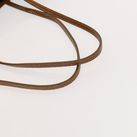 FENDI Zucca Canvas Tote Bag Coated Canvas Brown Khaki Auth 117322