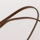 FENDI Zucca Canvas Tote Bag Coated Canvas Brown Khaki Auth 117322-8