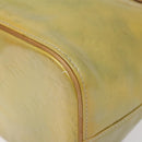 LOUIS VUITTON Monogram Vernis Houston Hand Bag Gris M91053 LV Auth 117329-16