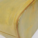 LOUIS VUITTON Monogram Vernis Houston Hand Bag Gris M91053 LV Auth 117329-9