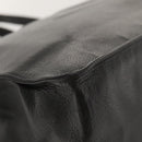 CHANEL COCO Mark Chain Tote Bag Caviar Skin Black CC Auth 117332-9