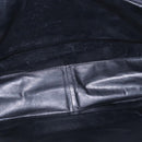 CHANEL COCO Mark Chain Tote Bag Caviar Skin Black CC Auth 117332-11