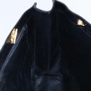 CHANEL COCO Mark Chain Tote Bag Caviar Skin Black CC Auth 117332-17