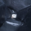 CHANEL COCO Mark Chain Tote Bag Caviar Skin Black CC Auth 117332-12