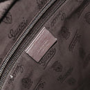 GUCCI GG Implementation Tote Bag Coated Canvas Silver Auth 117334-18
