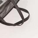GUCCI GG Implementation Tote Bag Coated Canvas Silver Auth 117334-7