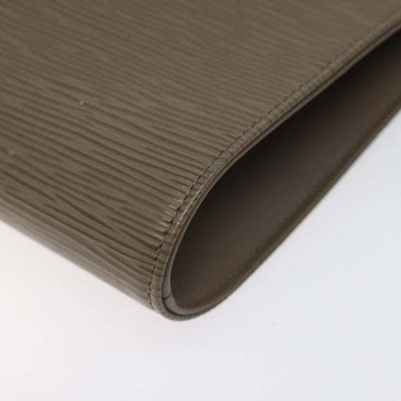 LOUIS VUITTON Epi Santropen Shoulder Bag Gray Lilac M5246B LV Auth 117338