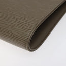 LOUIS VUITTON Epi Santropen Shoulder Bag Gray Lilac M5246B LV Auth 117338-15