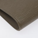 LOUIS VUITTON Epi Santropen Shoulder Bag Gray Lilac M5246B LV Auth 117338-16