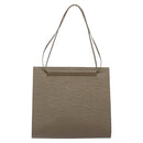 LOUIS VUITTON Epi Santropen Shoulder Bag Gray Lilac M5246B LV Auth 117338-2