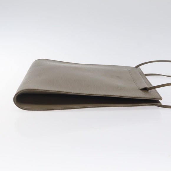 LOUIS VUITTON Epi Santropen Shoulder Bag Gray Lilac M5246B LV Auth 117338