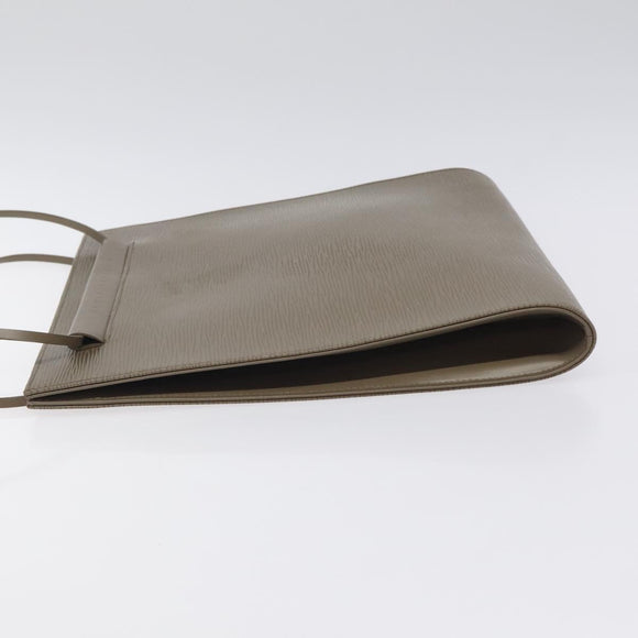 LOUIS VUITTON Epi Santropen Shoulder Bag Gray Lilac M5246B LV Auth 117338