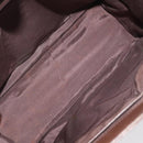 BURBERRY Nova Check Hand Bag Canvas Beige Auth 117364-12