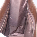 BURBERRY Nova Check Hand Bag Canvas Beige Auth 117364-18