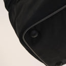 PRADA Sports Boston Bag Nylon Black Silver Auth 117366-17