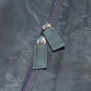 PRADA Sports Boston Bag Nylon Black Silver Auth 117366-22