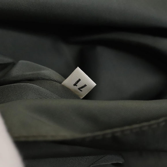 PRADA Sports Boston Bag Nylon Black Silver Auth 117366