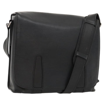 LOUIS VUITTON Epi Harrington Messenger PM Shoulder Bag Black M53404 Auth 117374