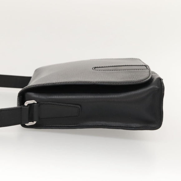 LOUIS VUITTON Epi Harrington Messenger PM Shoulder Bag Black M53404 Auth 117374