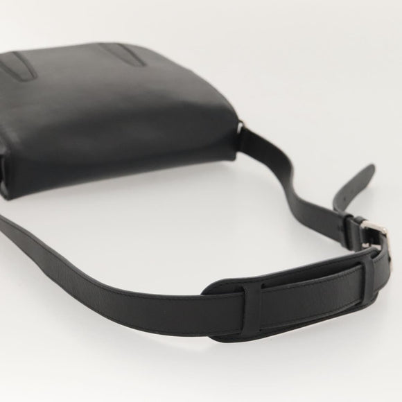 LOUIS VUITTON Epi Harrington Messenger PM Shoulder Bag Black M53404 Auth 117374