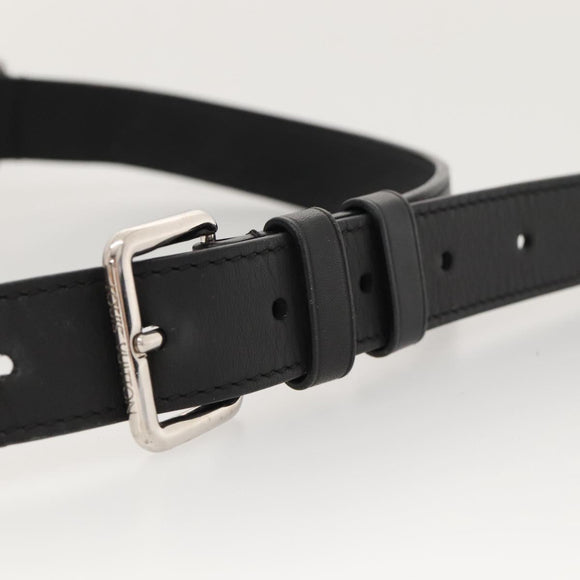 LOUIS VUITTON Epi Harrington Messenger PM Shoulder Bag Black M53404 Auth 117374