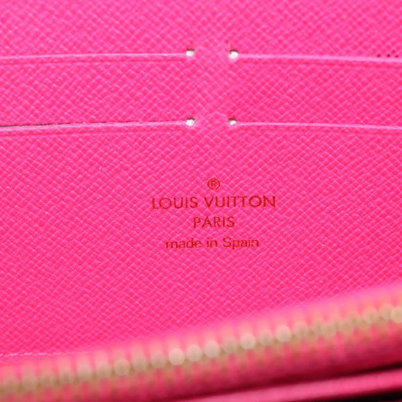 LOUIS VUITTON Monogram Multicolor Zippy Wallet Long Black M60243 LV Auth 117381