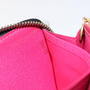 LOUIS VUITTON Monogram Multicolor Zippy Wallet Long Black M60243 LV Auth 117381-12