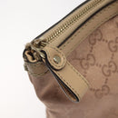 GUCCI GG Canvas Lovely Tote Bag Pink Gold 257069 Auth 117391-17