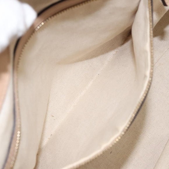 GUCCI GG Canvas Lovely Tote Bag Pink Gold 257069 Auth 117391